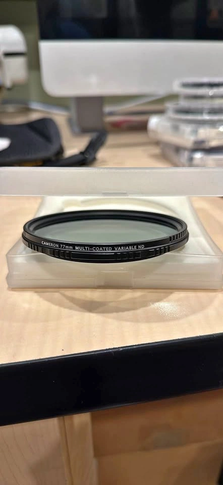 Cameron 77mm Multi-Coated Variable ND Filter. ND2-ND400