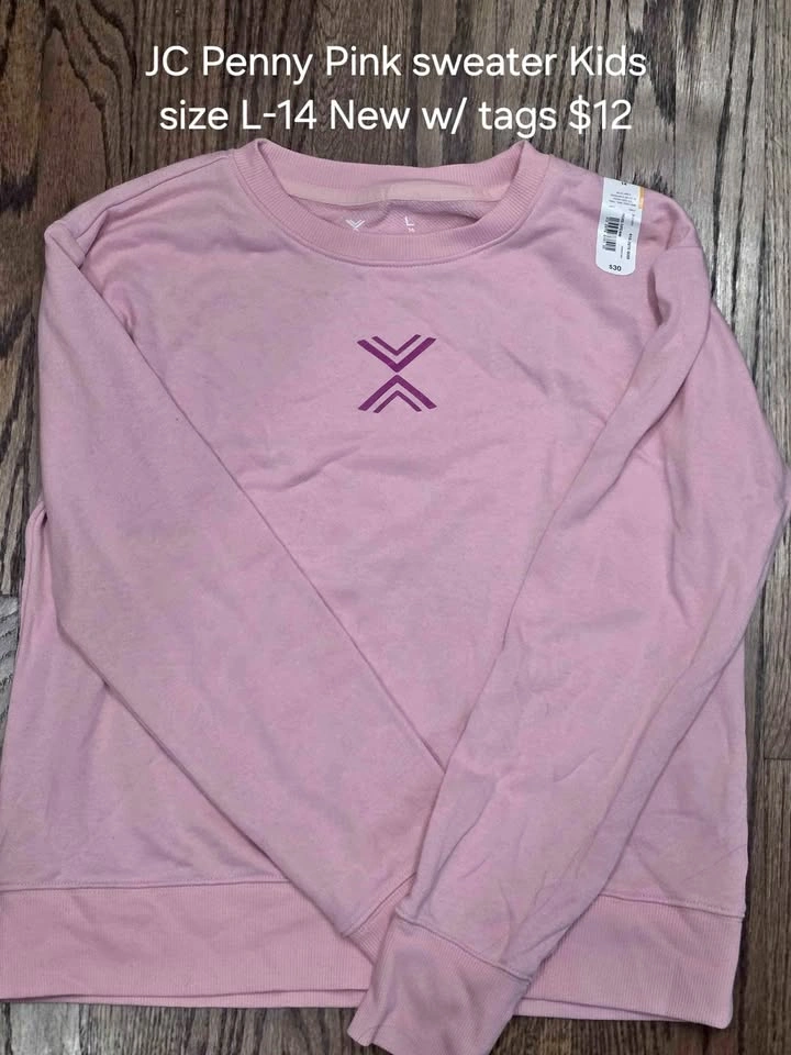 JCP Pink Sweater