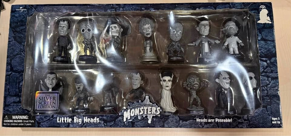 Sideshow Toy Universal Studios Monsters Little Big Heads