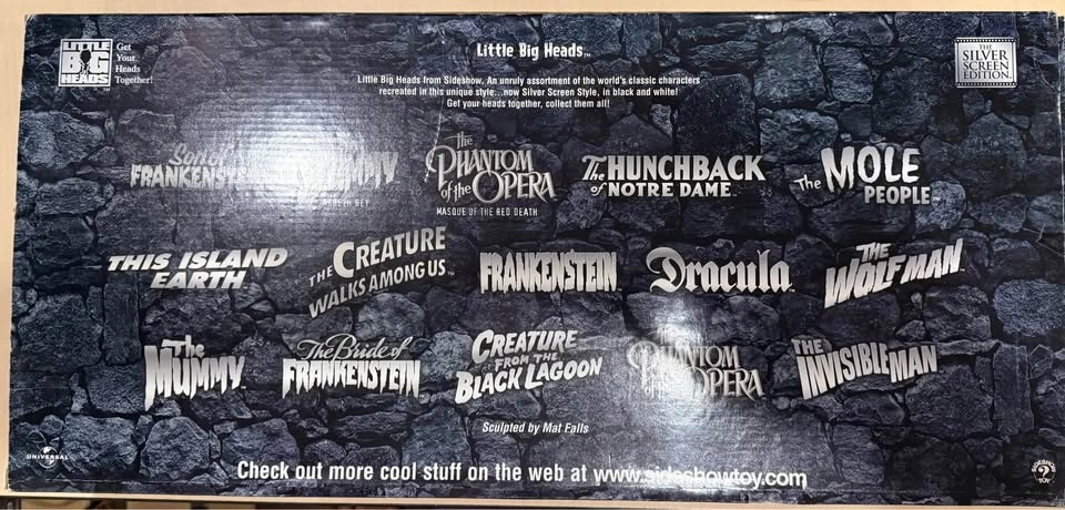 Sideshow Toy Universal Studios Monsters Little Big Heads - photo 2