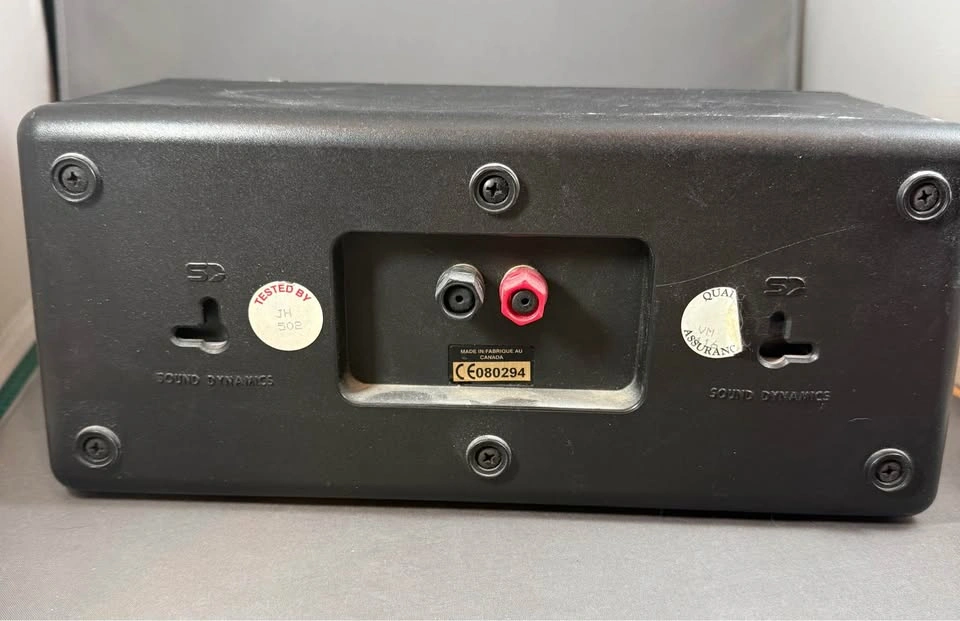 Sound Dynamics Center Speaker. 11 x 5 x 5”. Canadian Made. - photo 3