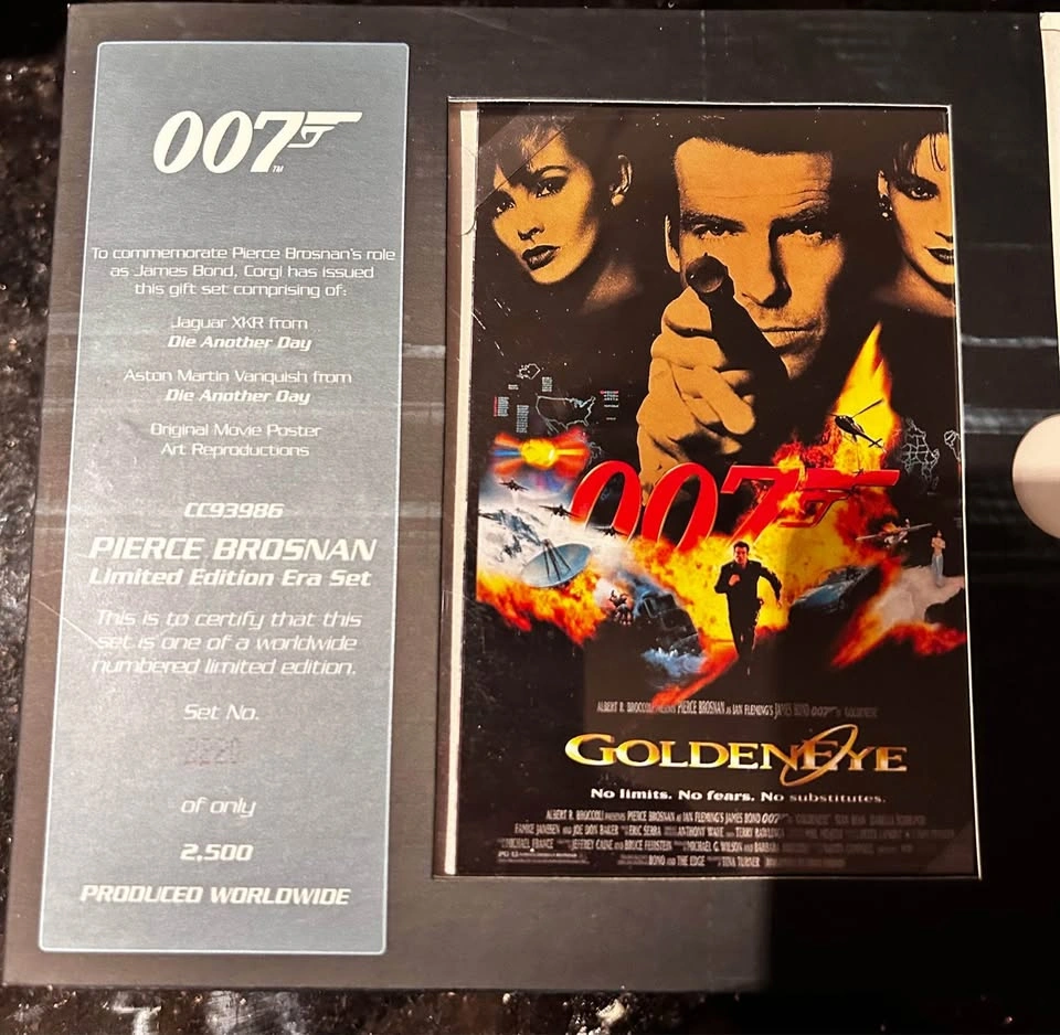 Corgi 007 James Bond Pierce Brosnan Limited Edition Era Set - photo 5