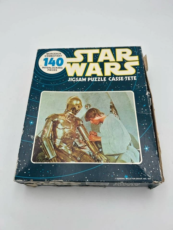 Vintage 1977 Star Wars 140-Piece Puzzle – Complete – $30
