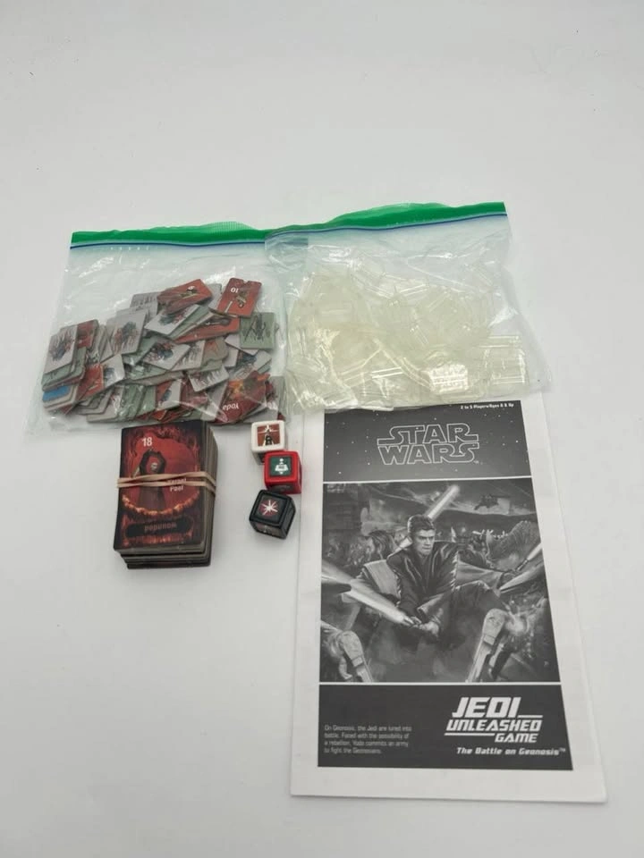 Star Wars Jedi Unleashed 2002 Board Game – Complete – $30 - photo 4