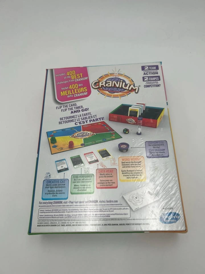 Cranium Hasbro Board Game – Brand New Factory Sealed – $30 - photo 3