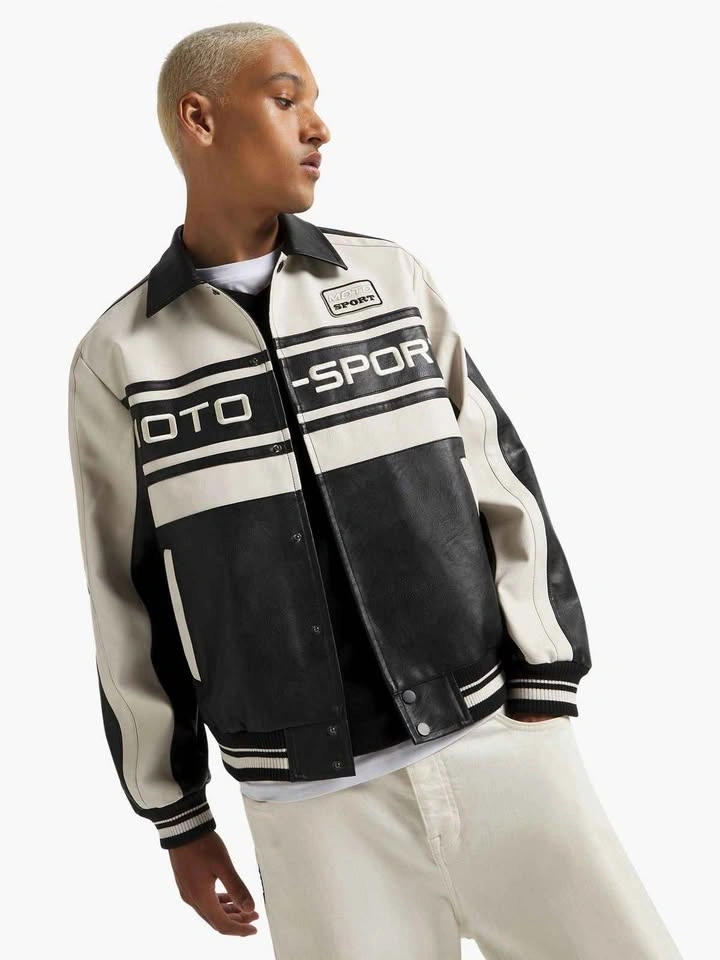 Size M Leather Racer Jacket - Forever 21 - photo 5