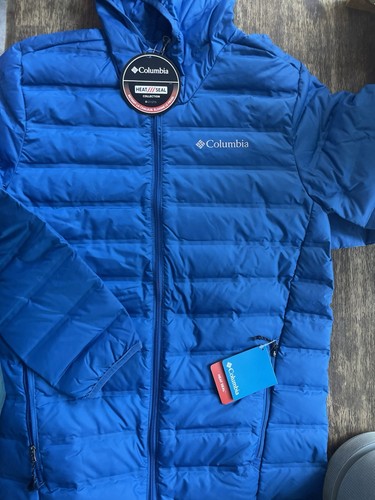 Columbia Men's Lake 22 Down Hooded Full Zip Puffer Jacket, Size - photo 5