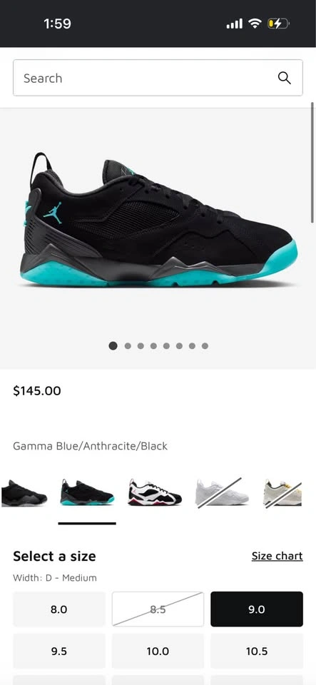 9M Jordan MVP 92 Gamma Blue *BRAND NEW* - photo 2