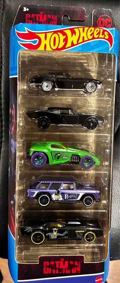 Hot Wheels The Batman 5-Pack