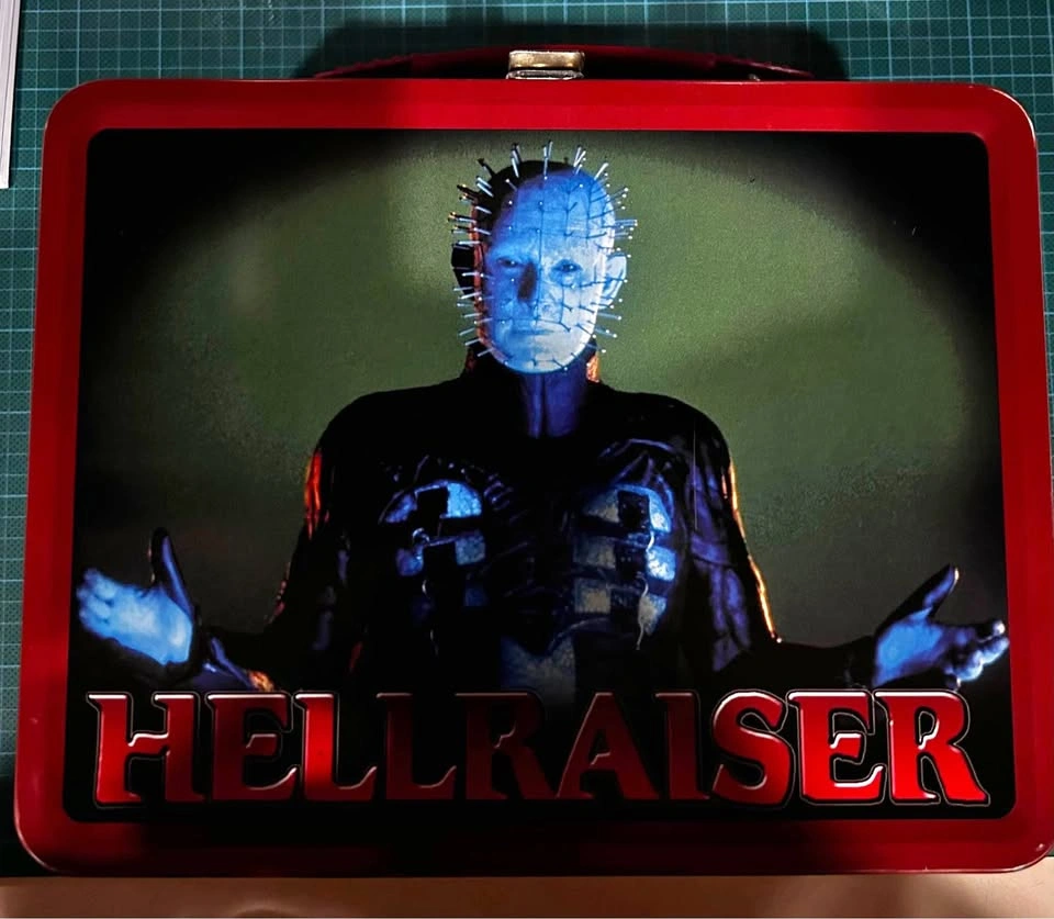 NECA 2003 Hellraiser lunch box w/ Thermos. Offers considered.