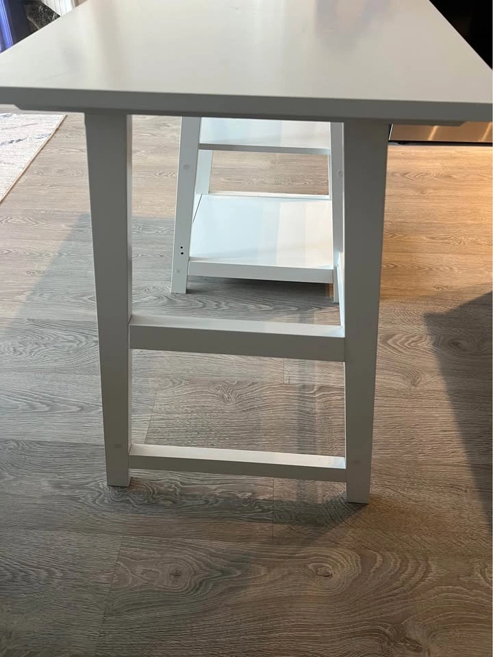 Safdie & Co. 44" White Computer Desk with 2 Shelves - photo 4