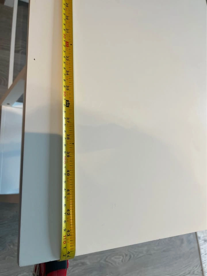 Safdie & Co. 44" White Computer Desk with 2 Shelves - photo 5