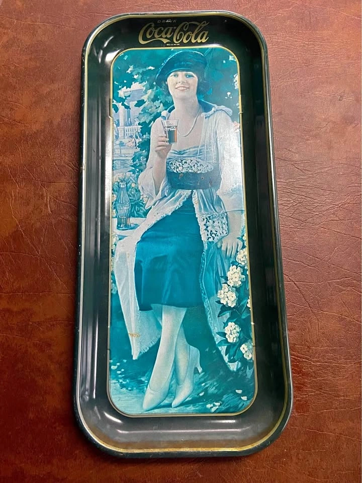 Vintage Coke Tray 8 x 18”