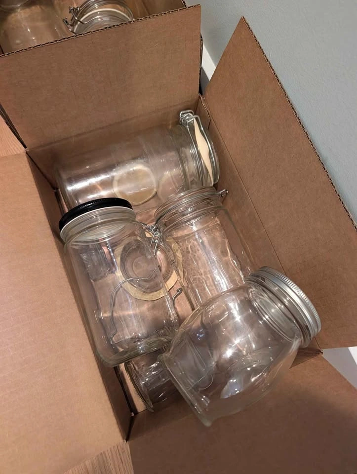 Bunch of jars all sizes - photo 2