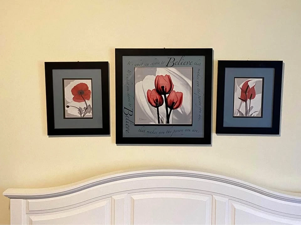 Art Print Set of 3: Large 17x17 and Small 11x13