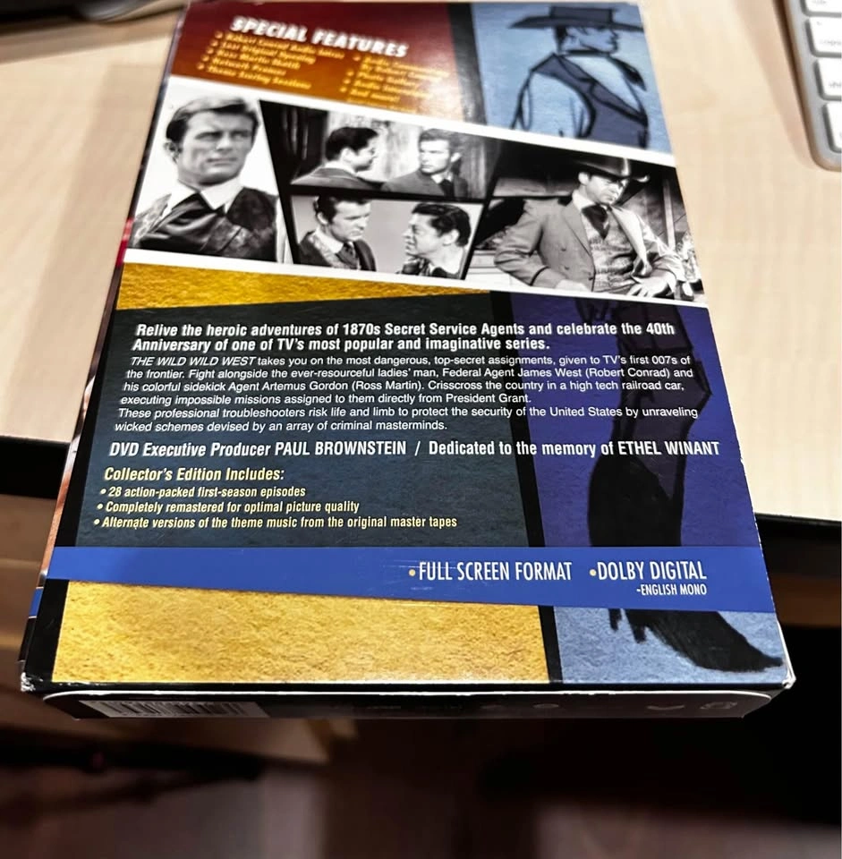 Wild Wild West DVD Season 1 40th Anniversary Collectors Edition - photo 2