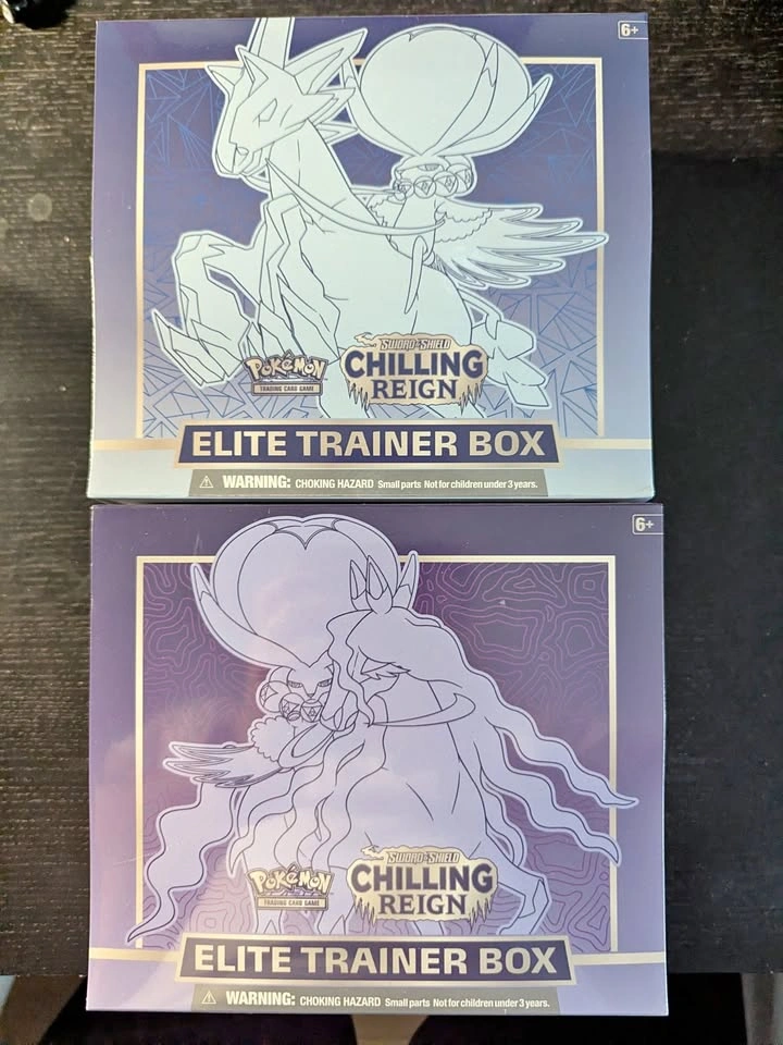 Pokemon Chilling Reign Elite Trainer Boxes