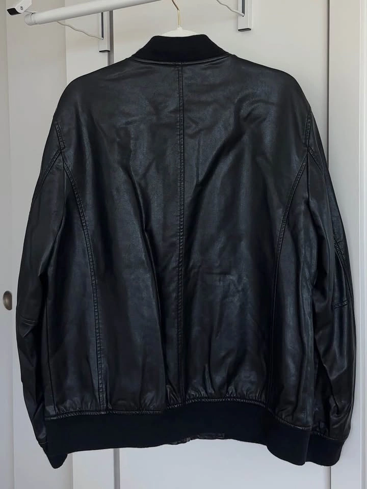 Lucky Brand Faux Leather Bomber Jacket - photo 4