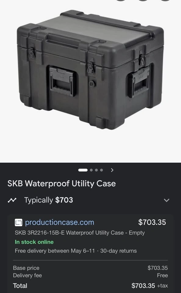 Waterproof utility case - photo 4