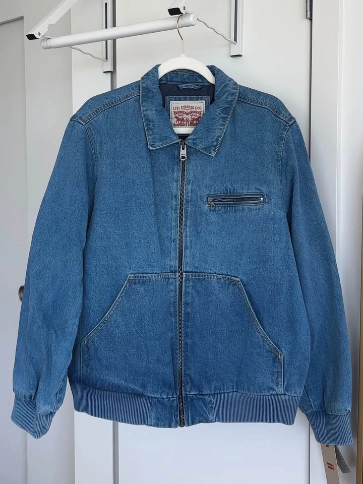 BNWT Levis Denim Bomber Jacket - photo 2
