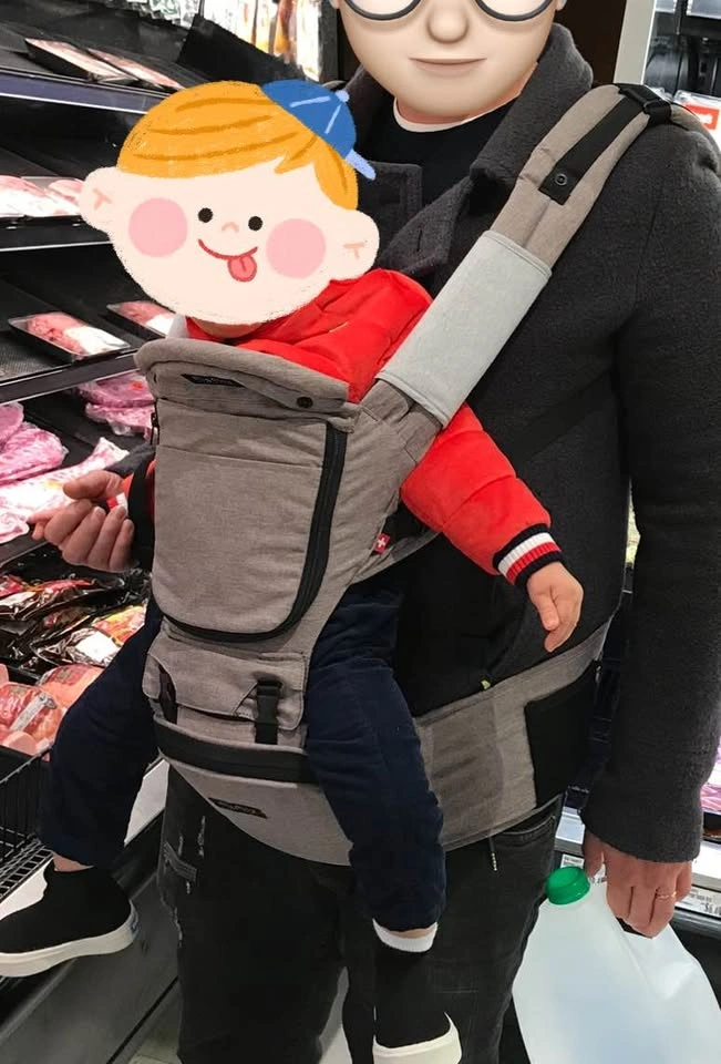 MiaMily Hipster Plus Baby Carrier + Infant Insert