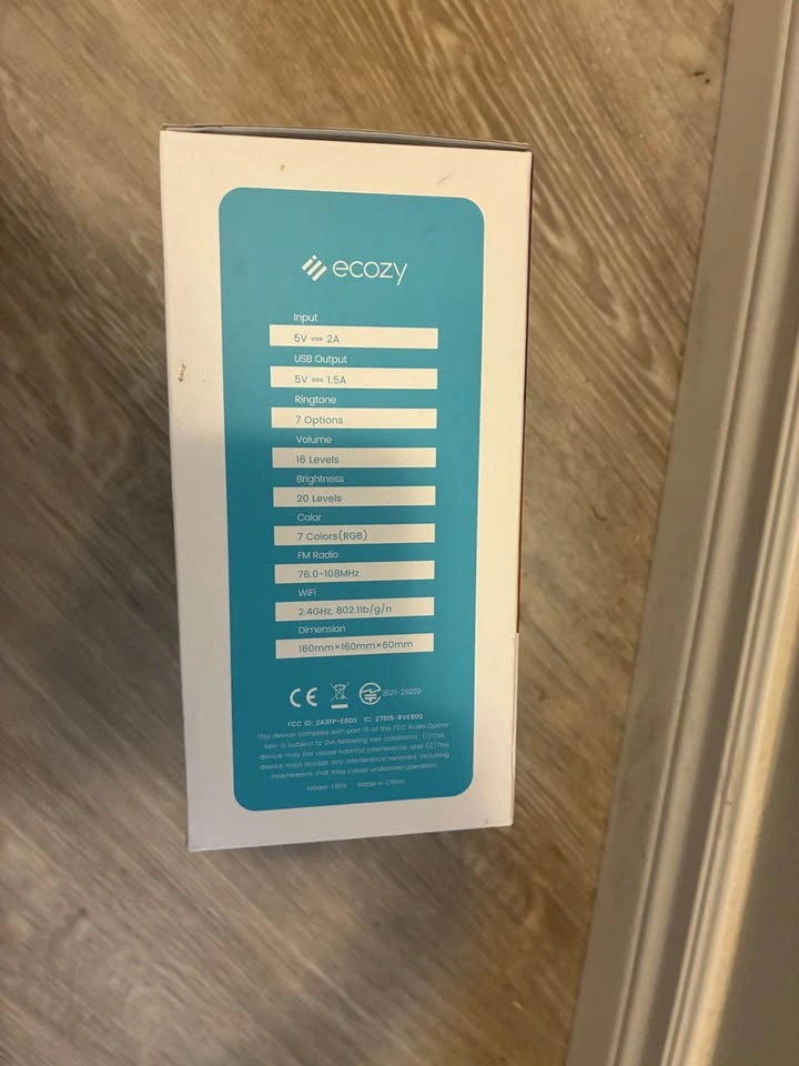 ecozy Smart Wake-Up Light E80S - photo 4
