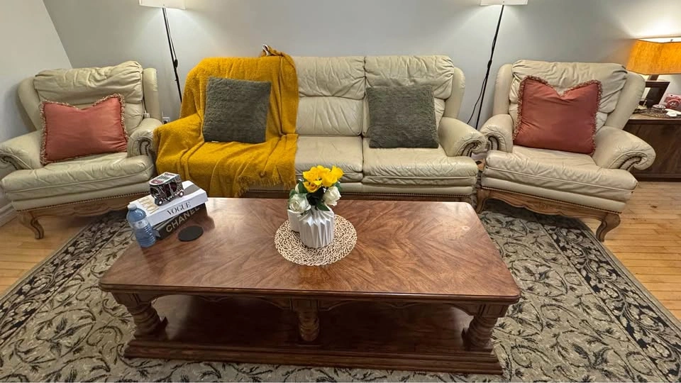 Living Room Sofa Set – 3+1+1