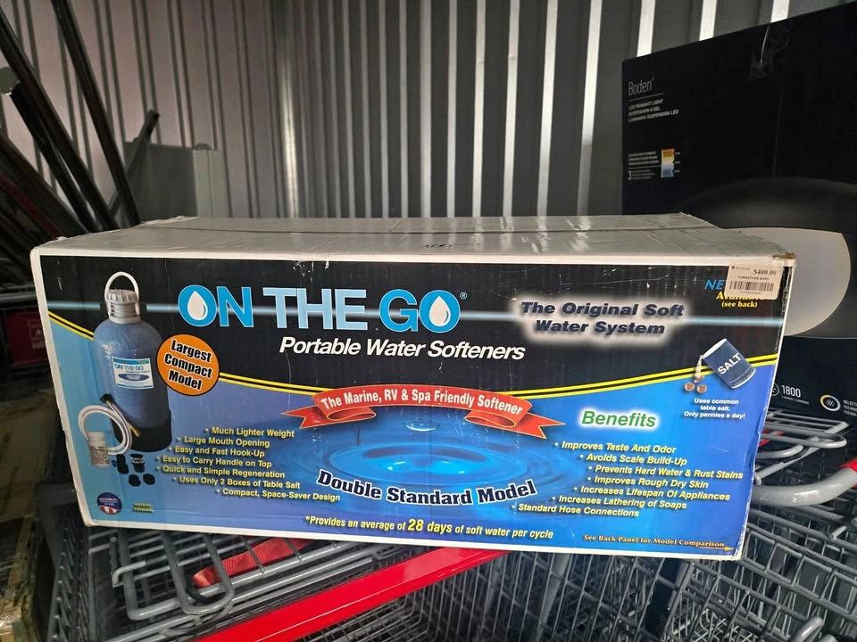 On The Go Portable Water Softener