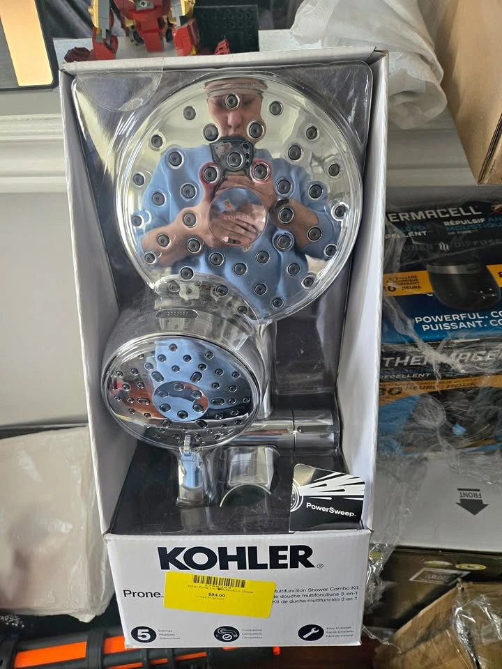 Kohler Prone 3-in-1 Multifunction Shower Combo Kit