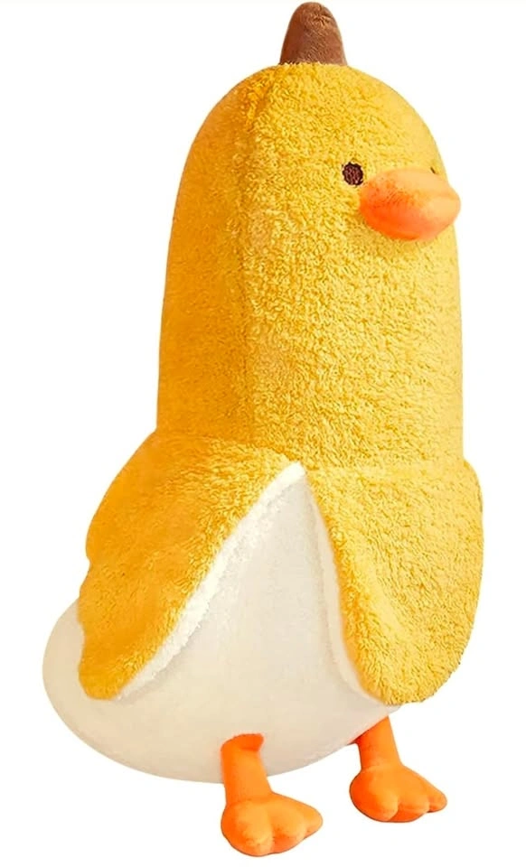 Peelable Banana Duck Plush Toy - 50cm Kawaii Stuffed Animal - photo 3