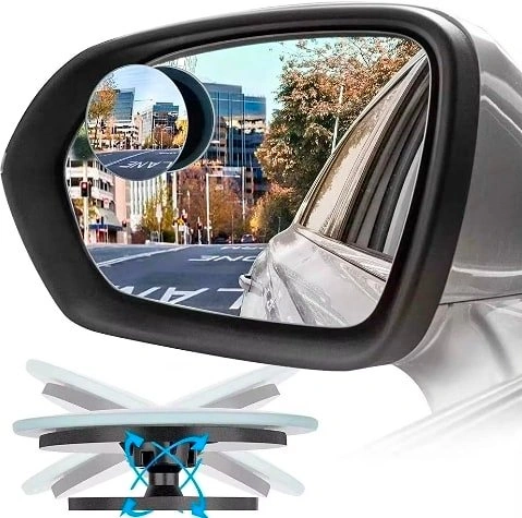 360° Adjustable Blind Spot Mirror 2-Pack 🏈