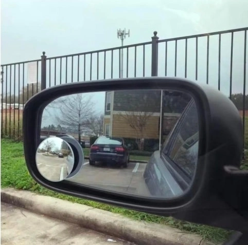 360° Adjustable Blind Spot Mirror 2-Pack 🏈 - photo 4