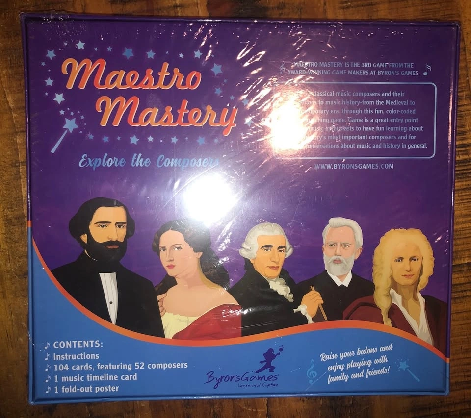 🏈 Maestro Mastery board game Brand new in shrink - photo 2