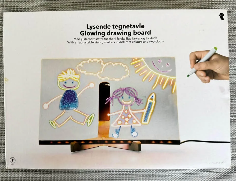 Glowing drawing board thumbnail