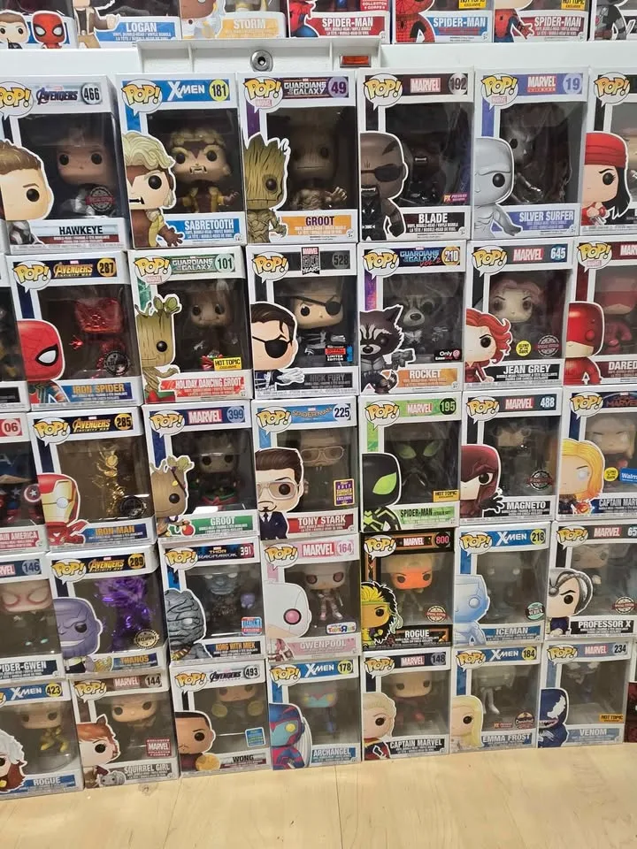 Assorted Marvel Funko Pops image indicator(2)