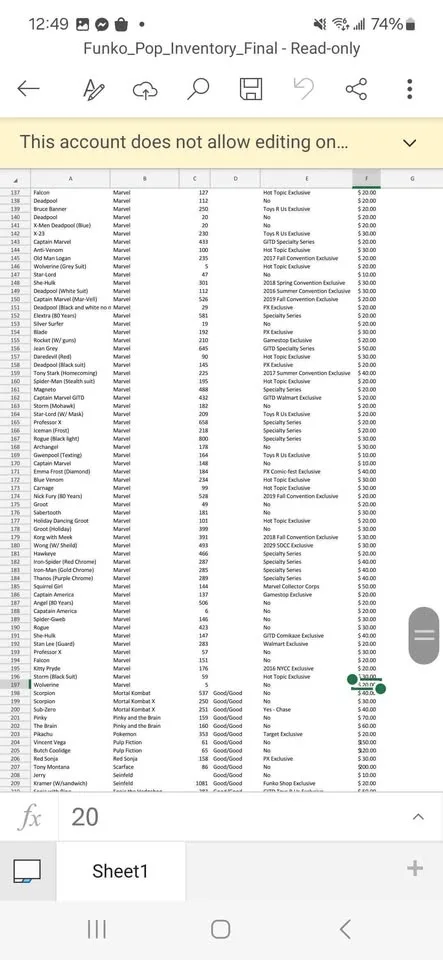 Assorted Marvel Funko Pops image indicator(9)