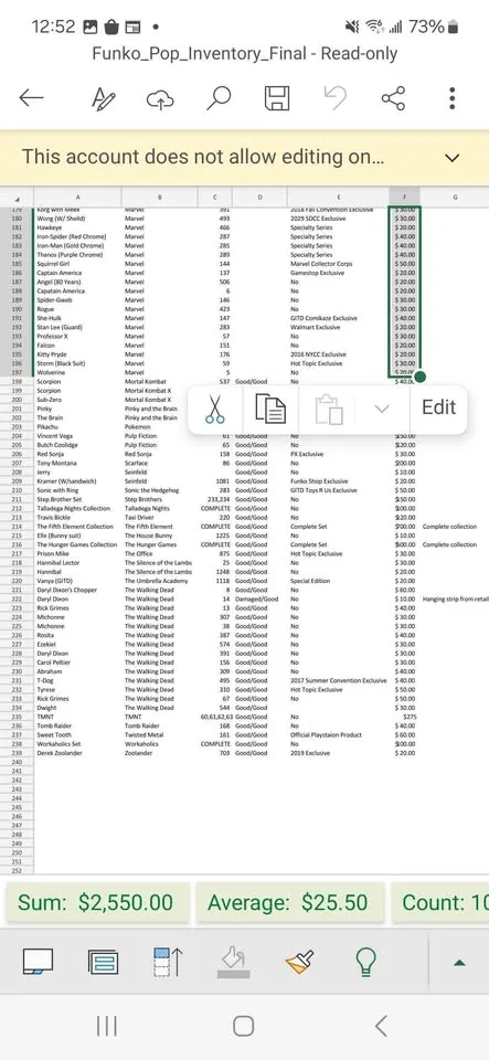Assorted Marvel Funko Pops image indicator(10)
