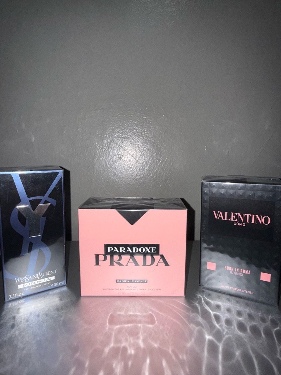 Designer Perfumes — Valentino / YSL / Prada — Brand New Sealed