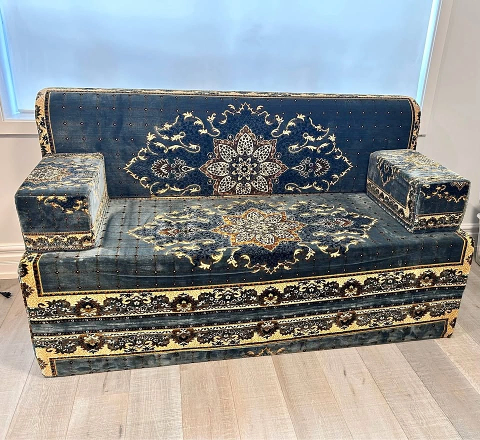 Grey Arabic Majlis Sofa