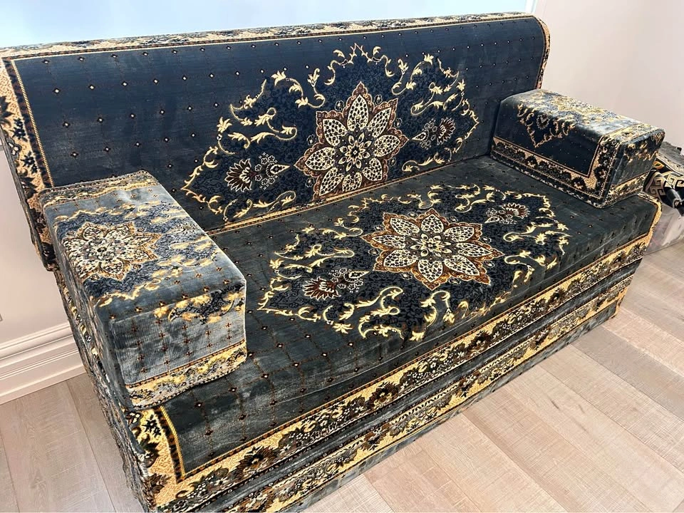 Grey Arabic Majlis Sofa - photo 2