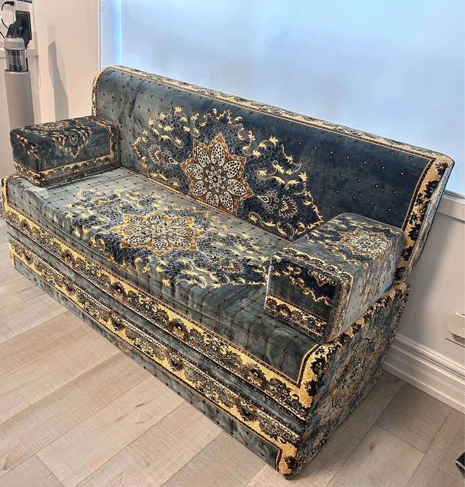 Grey Arabic Majlis Sofa - photo 3