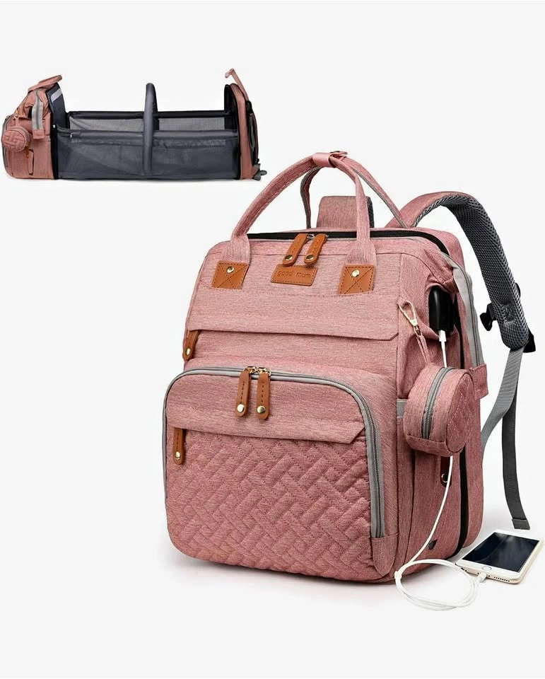Baby Diaper Bag with Changing Station, Waterproof Backpack