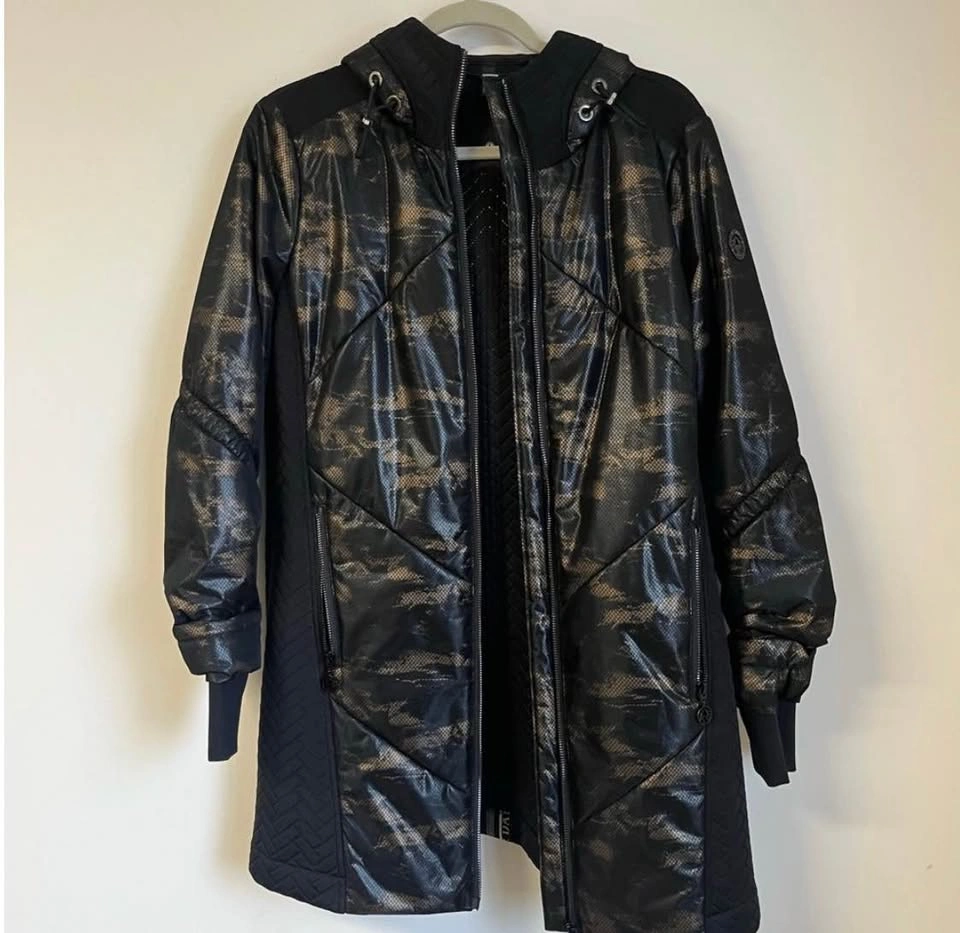 Sportalm Kitzbuhel Woman’s Designer Luxury Puffer Black Metallic - photo 4