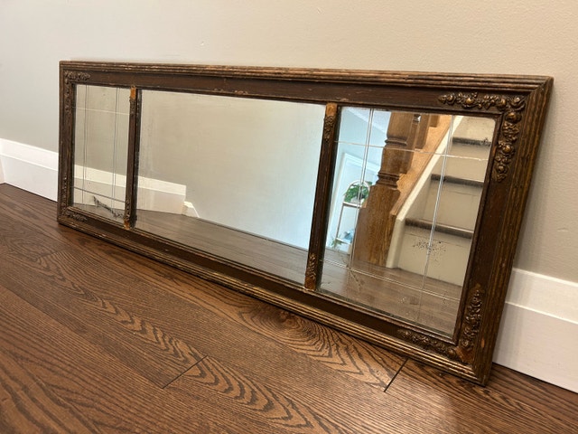 Antique Mantel Mirror 🏈