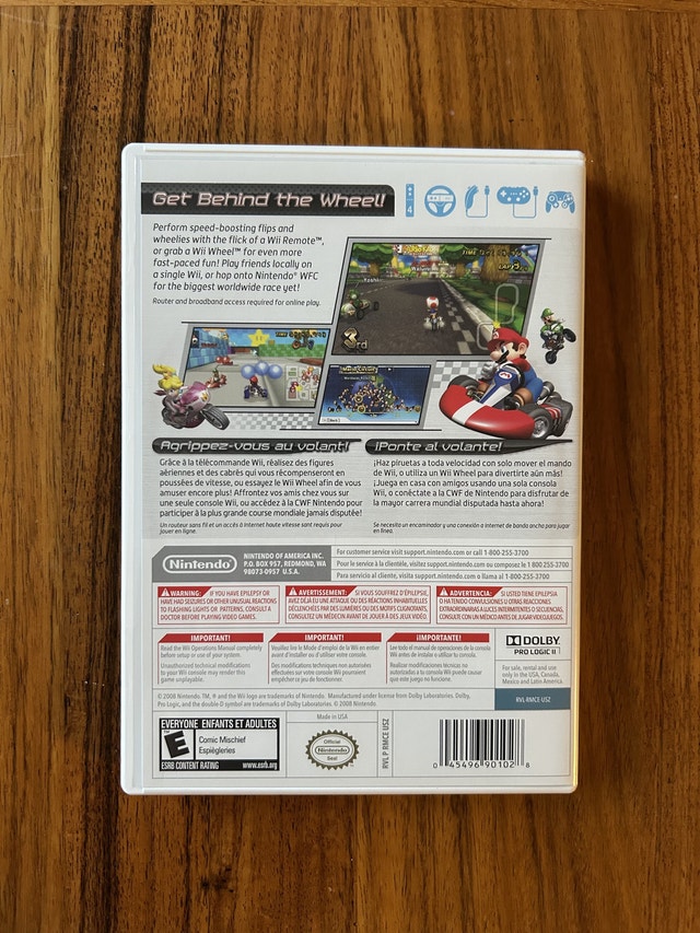 Mario Kart Wii Case (No Disc) 🏈 - photo 2