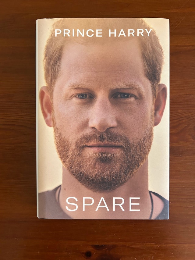 Spare by Prince Harry 🏈