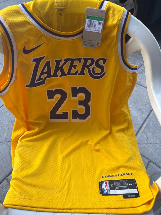 Nike Los Angeles Lakers LeBron James Jersey