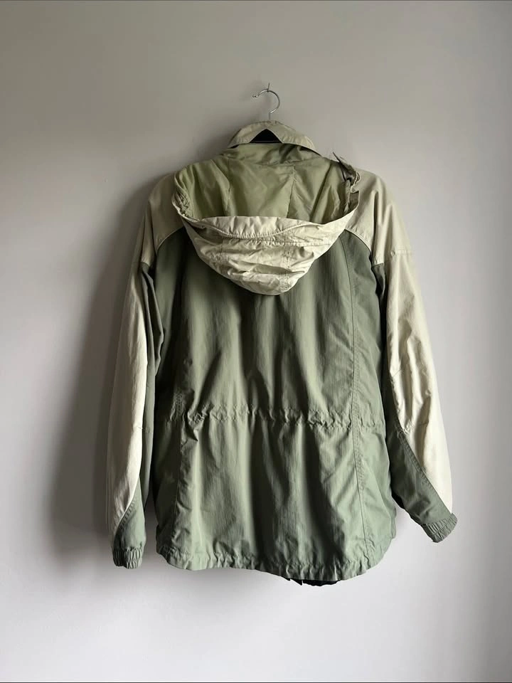 Columbia Sunrise Peak Sage Green & Beige Waterproof Shell Jacket - photo 5