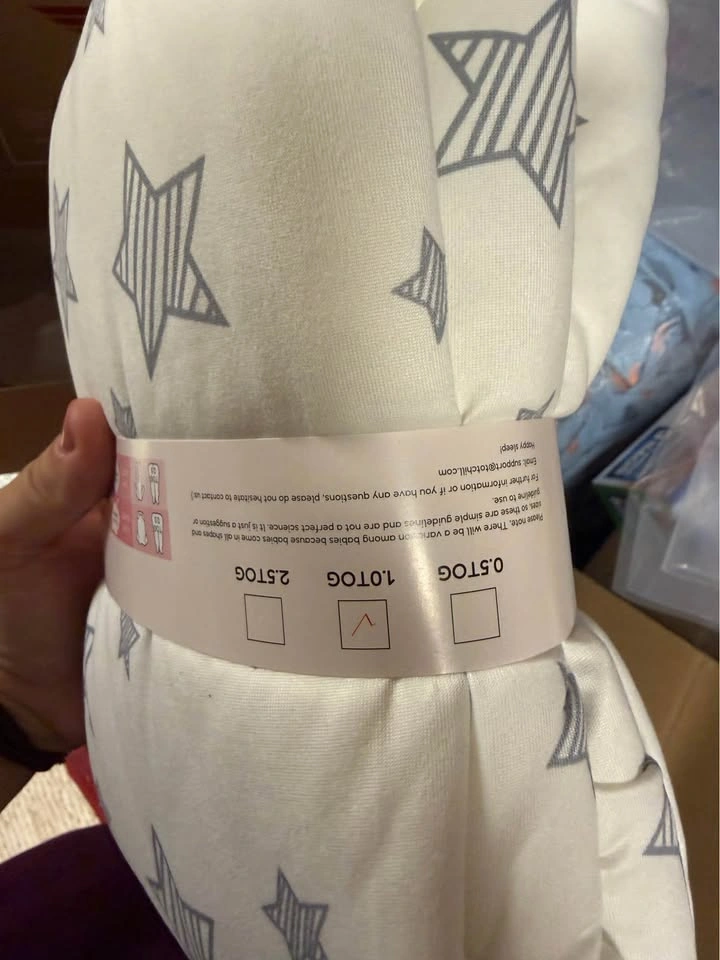 NEW in box- sleep sac. Star pattern XL. Giftable