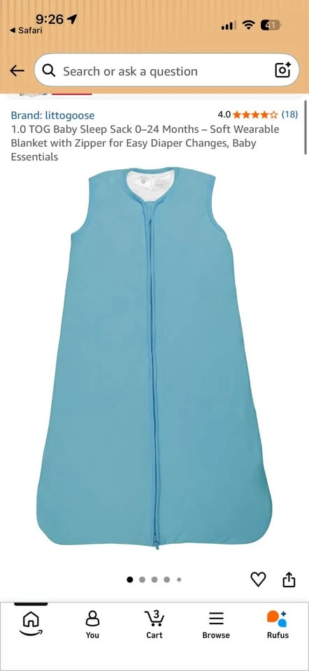NEW In box- sleep sac, giftable size XL - photo 3